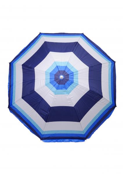 Зонт пляжный фольгированный 150 см (6 расцветок) 12 шт/упак ZHU-150